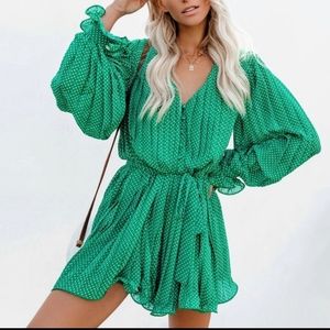 VICI Viera Polka Dot Romper